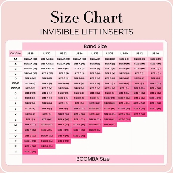 Boomba - Invisible Lift Inserts (C - Beige) — NEW - Picture 7 of 7